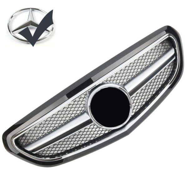 Calandre Sport pour Mercedes W212 S212 E 2013+ Avantgarde