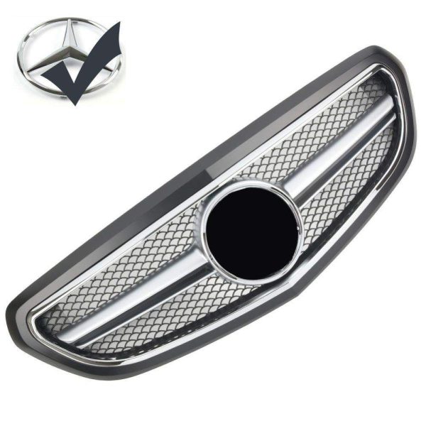 Calandre Sport pour Mercedes W212 S212 E 2013+ Avantgarde