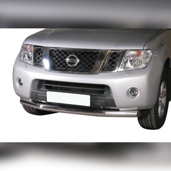 BARRE SOUS PARE-CHOC INOX SUR NISSAN NAVARA 2010-2016