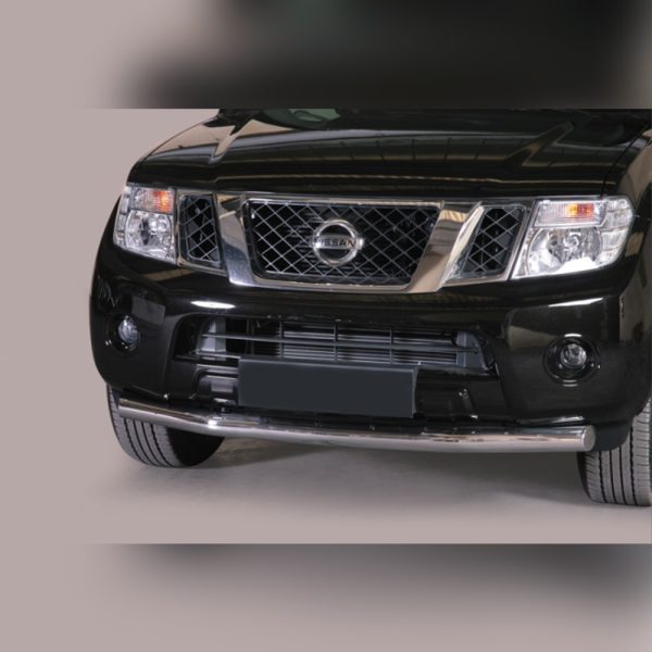 BARRE SOUS PARE-CHOC INOX SUR NISSAN PATHFINDER 2011+