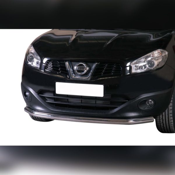 BARRE SOUS PARE-CHOC INOX SUR NISSAN QASHQAI 2010-2013