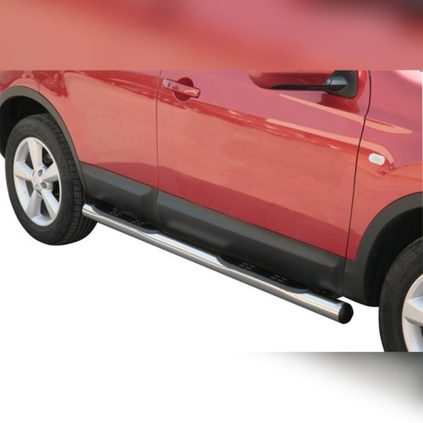 MARCHE-PIEDS GP INOX SUR NISSAN QASHQAI 2007-2010