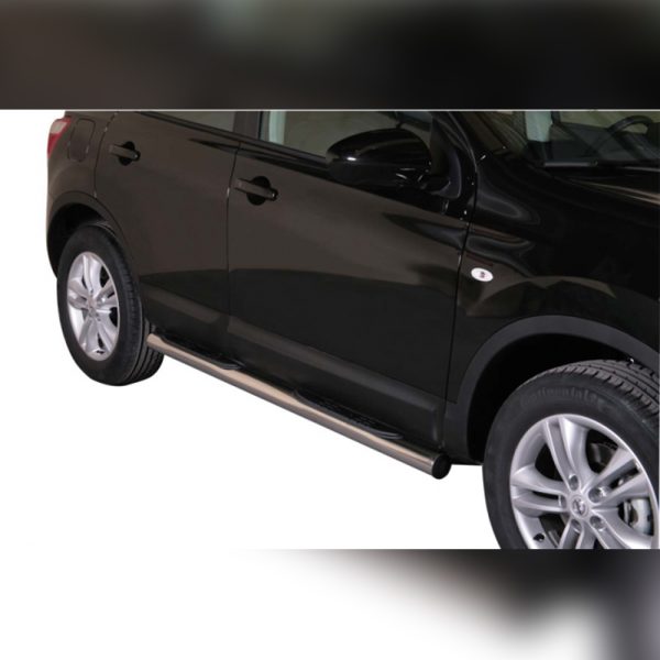 MARCHE-PIEDS GP INOX SUR NISSAN QASHQAI 2010-2013