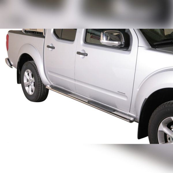 MARCHE-PIEDS GPO INOX SUR NISSAN NAVARA V6 2010-2016