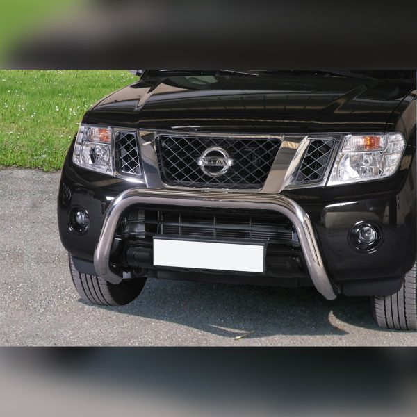 PARE-BUFFLE HOMOLOGUÉ INOX SUR NISSAN PATHFINDER 2011+