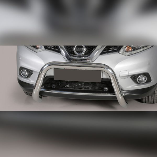 PARE-BUFFLE HOMOLOGUÉ INOX SUR NISSAN X-TRAIL 2015-2017