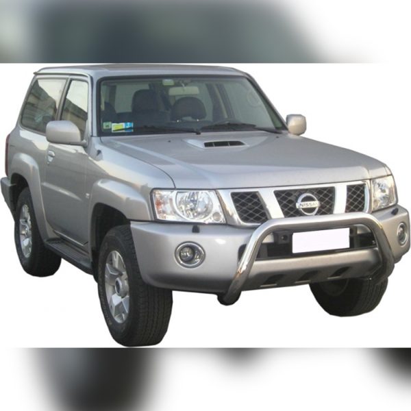 PARE-BUFFLE INOX SUR NISSAN PATROL GR 2005+