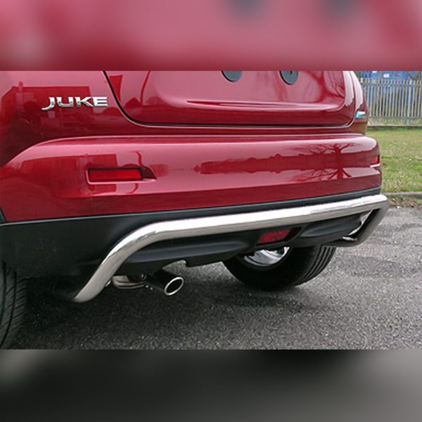 PROTECTION ARRIERE INOX SUR NISSAN JUKE 2010-2019