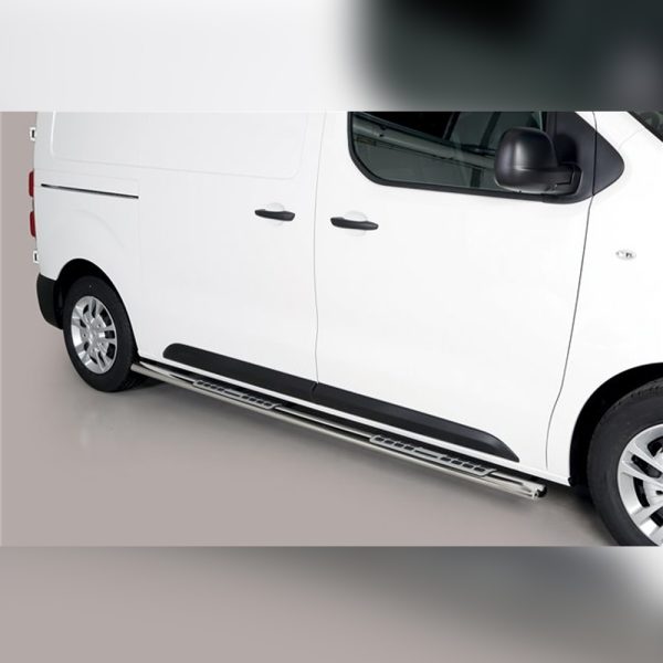 MARCHE-PIEDS DSP INOX SUR OPEL VIVARO 2019+ (L2)