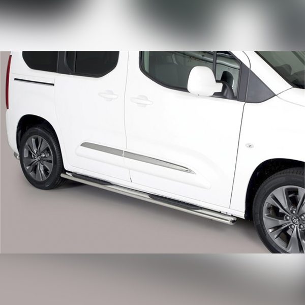 MARCHE-PIEDS GPO INOX SUR TOYOTA PROACE CITY VERSO 2019+