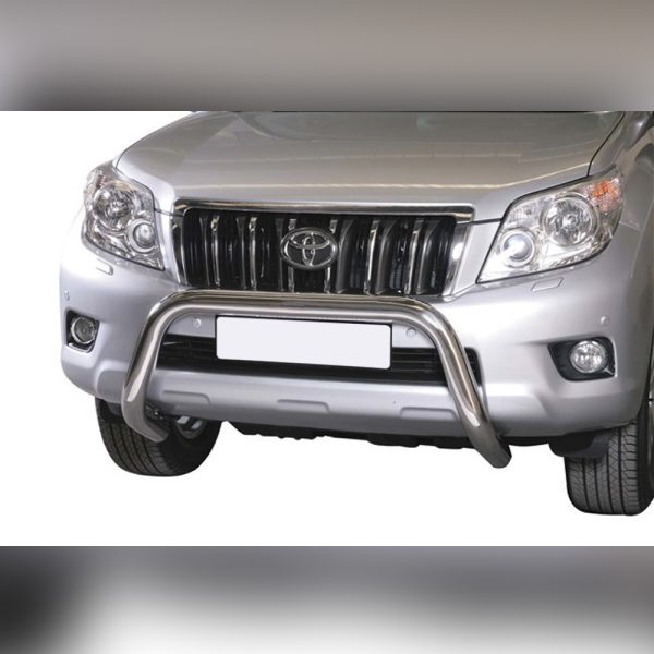 PARE-BUFFLE HOMOLOGUÉ INOX SUR TOYOTA LAND CRUISER 150 2009-2013