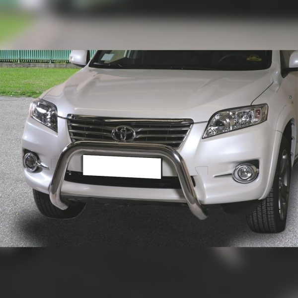 PARE-BUFFLE HOMOLOGUÉ INOX SUR TOYOTA RAV4 2010-2013