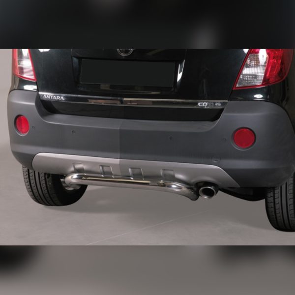 PROTECTION ARRIERE COURTE INOX SUR OPEL ANTARA 2011+