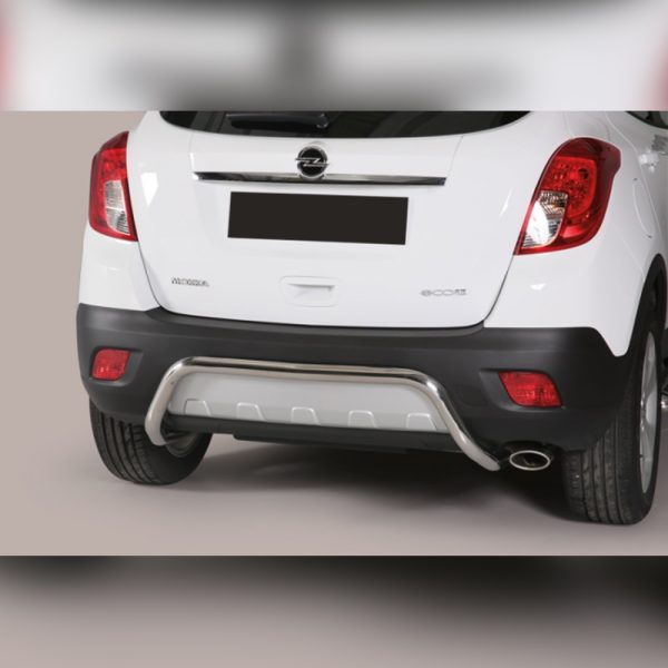 PROTECTION ARRIERE INOX SUR OPEL MOKKA 2012-2016