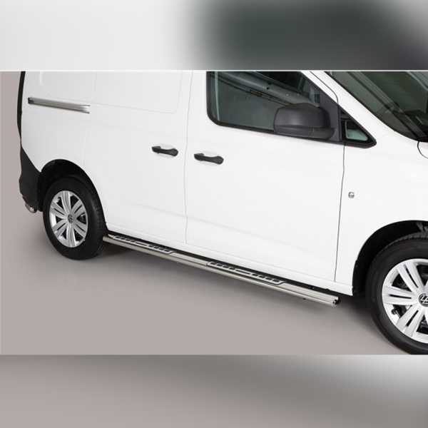 MARCHE-PIEDS DSP INOX SUR VOLKSWAGEN CADDY 2021+ (L1)