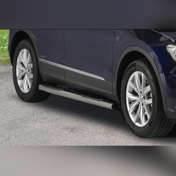 MARCHE-PIEDS GP INOX SUR VOLKSWAGEN TIGUAN 2016+