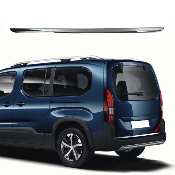 BAGUETTE DE HAYON EN INOX CHROMÉE SUR OPEL COMBO E LIFE 2018+