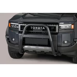 Black bull bar MA/550/PL for Toyota Land Cruiser 250 2025 – 63 mm inox pipe, off-road use only, ACC compatible