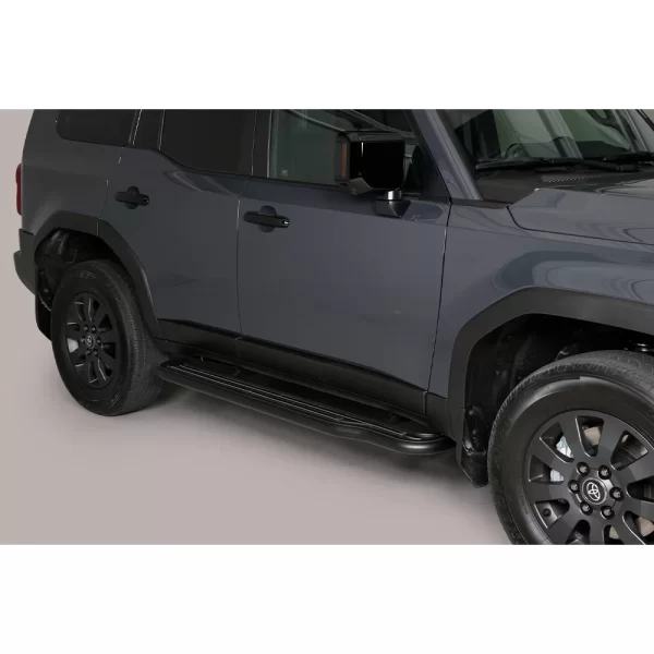 Black Side Steps Toyota Land Cruiser 250 2025 – Long Version