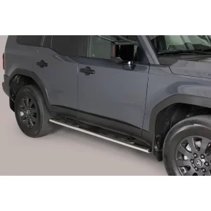 Side Steps Toyota Land Cruiser 250 2025 – Stainless Steel, Oval