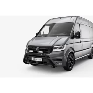 Bull Bar MAN TGE Ø70mm Black – Homologated Inox