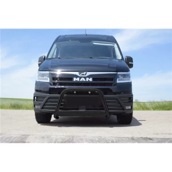 Bull Bar MAN TGE Ø63mm Black + Crossbar (Homologated)