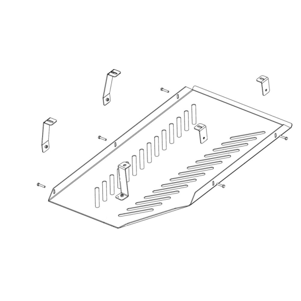 Fuel Tank Skid Plate Steel MAN TGE 2018–2021