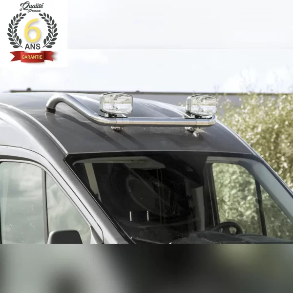 Roof Bar Inox + Light Mounts – MAN TGE H2/H3